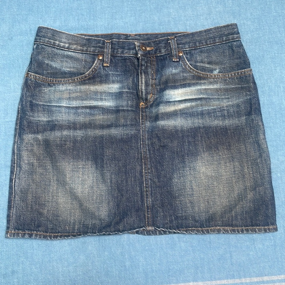 Mavi Cristy denim mini skirt L